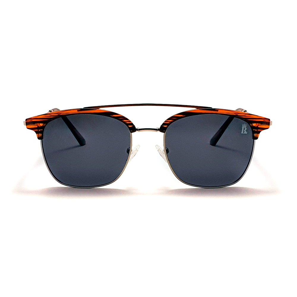 Gafas de Sol Browline Double Bridge Pattern