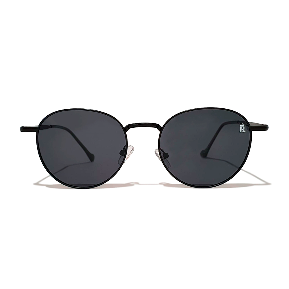 Gafas de Sol Redondas Negro