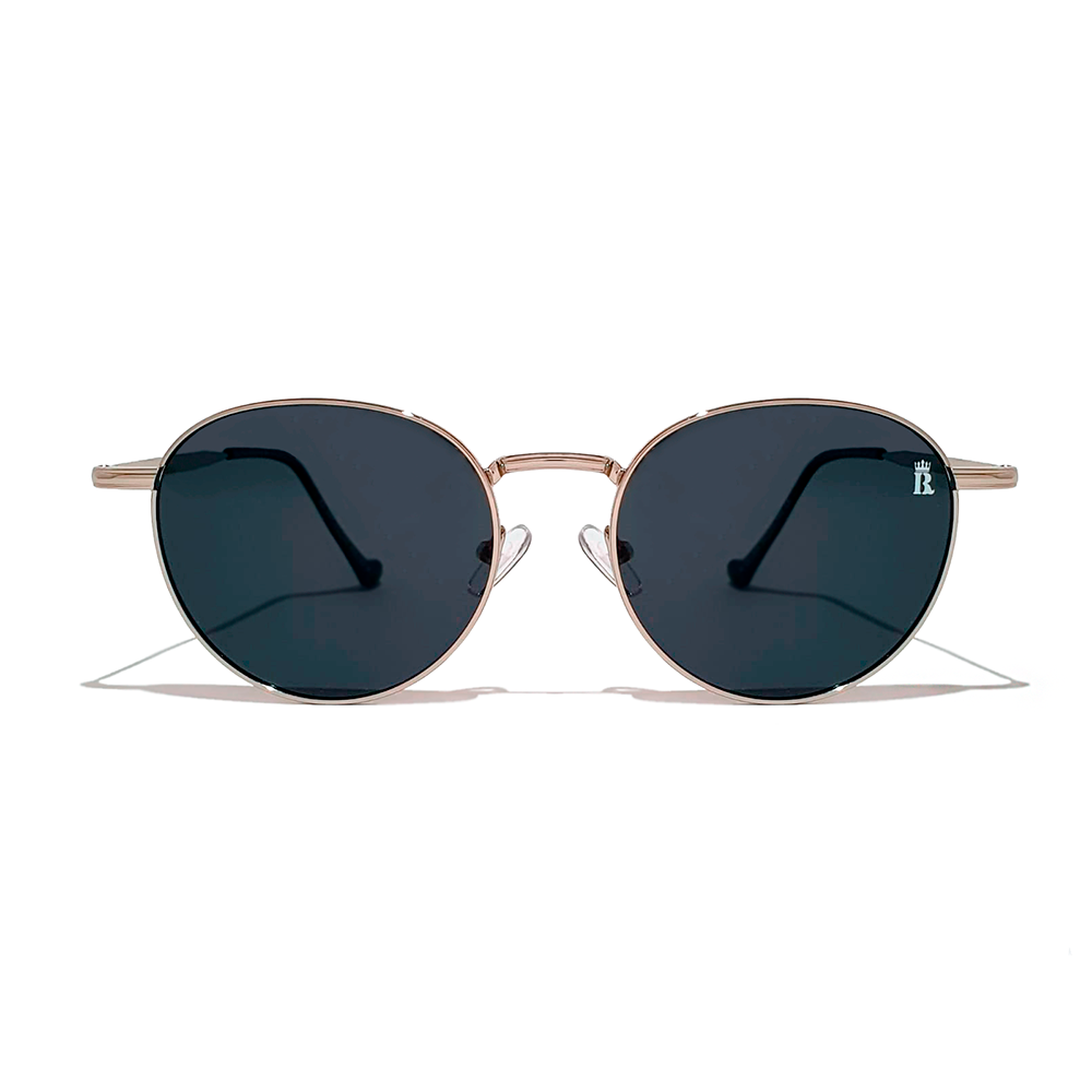 Gafas de Sol Redondas Plata